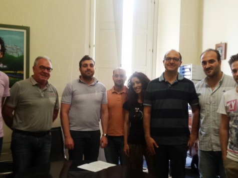 Sindaco e Ambrosini questa mattina