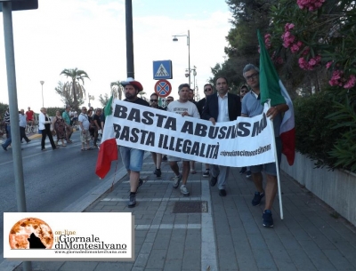 il corteo di ieri