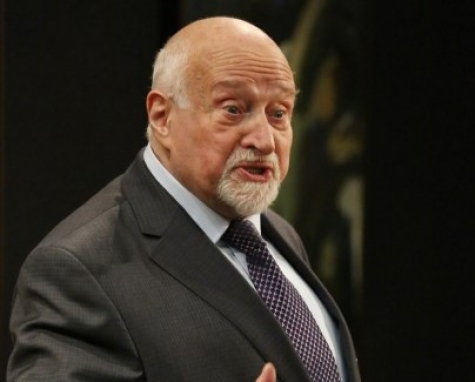 L'attore Mario Fratti a L'Aquila in occasione dei 90 anni