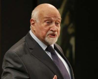 L'attore Mario Fratti a L'Aquila in occasione dei 90 anni