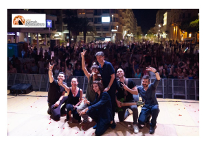 Nella foto l'assessore di Pescara Alfredo Cremonese con la band