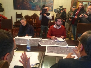 Conferenza stampa di questa mattina,