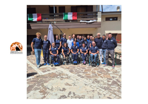 Nazionale Paralimpica di Ciclismo in ritiro a Campo Felice