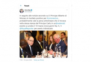 Incontro tra Carlo e Alberto il 10 marzo a Londra