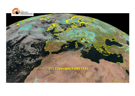 Diminuiscono le temperature, raffiche di vento e nuvoloso fino a Giovedì