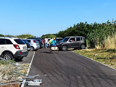 Fossacesia/Soste selvagge sulla ciclopedonale. Sindaco chiede controlli alla provincia.