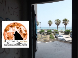 Ingresso dell'ex colonia marina