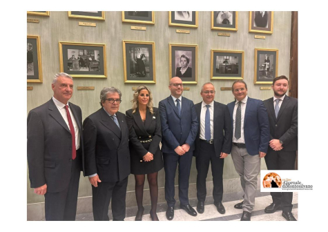 Briseide Verrotti Prima donna sindaco di Pianella nella sala delle Donne della Camera dei Deputati