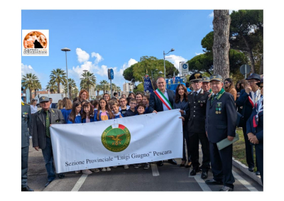 Montesilvano: Cerimonia al Monumento dei Forestali per onorare i Caduti in servizio.