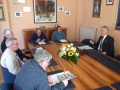Falcone con il sindacato pensionati
