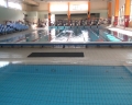 Babbo Natale in piscina
