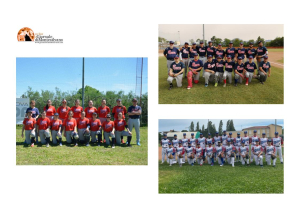 Baseball e Softball: al via la stagione agonistica