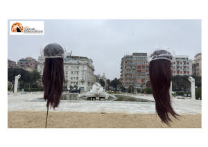 Meduse. istallazione a Pescara dell'artista Vanessa Di Lodovico