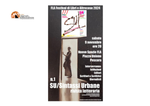 SU/Sintassi Urbane  rivista letteraria  presentazione al FLA Festival 2024