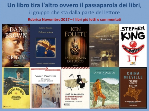 Passaparola dei libri. Novembre, sul podio: Pulvis et umbra, di Manzini