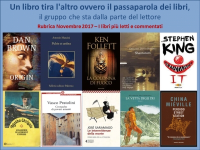 Passaparola dei libri. Novembre, sul podio: Pulvis et umbra, di Manzini