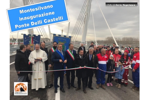 Montesilvano e Città Sant'Angelo inaugurano il terzo Ponte sul Saline.-video