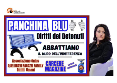 Abruzzo/Una panchina blu per dare voce ai detenuti