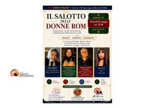 Oltre il pregiudizio: nasce “Il Salotto delle Donne Rom”