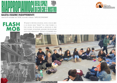 Pescara. Flash Mob studentesco all'Università: mancano luoghi dove pranzare, socializzare, studiare.