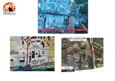 il progetto bocciato e il tracciato
