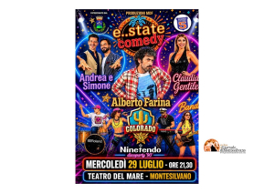 "E..state Comedy" a Montesilvano, format ideato e condotto da Claudia Gentile