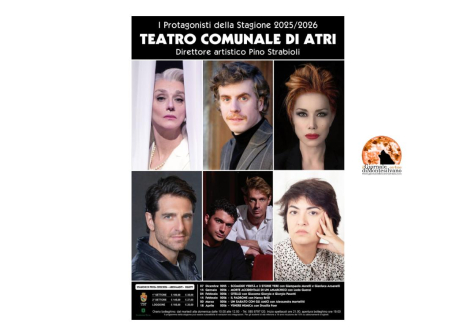 Teatro Comunale di Atri – Stagione di Prosa 2025-2026,  Omaggio a Dario Fo e Andrea Camilleri