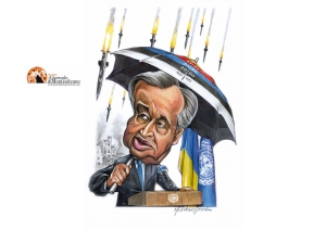 Guterres ..."visita a Kiev".