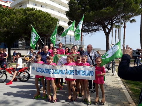 Montesilvano/bandiera verde. Assessorato al turismo: punzonatura e sacche omaggio