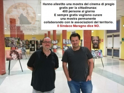 Storti e Leone, curatori della mostra