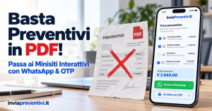 Invia Preventivi con whatsapp