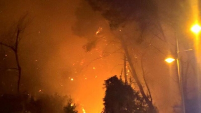 incendio domato ieri sera