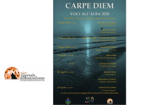 la locandina con gli appuntamenti