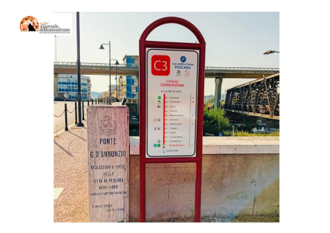 Pescara. Nuova segnaletica per i percorsi ciclabili