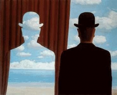 Decalcomania di Magritte
