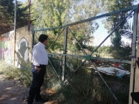 Pescara/le Naiadi. Rifiuti vicini alla Riserva all'interno da eliminare: pericolo incendio.