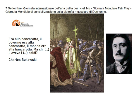 7 settembre: Schiaffo di Anagni, Fair play e altre cose