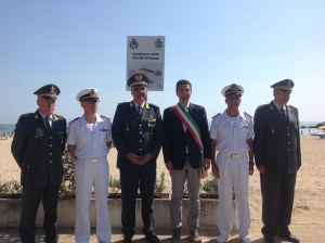 Montesilvano, pezzo di spiaggia libera diventa stabilimento balneare della Finanza