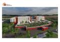 Il rendering del nuovo ospedale
