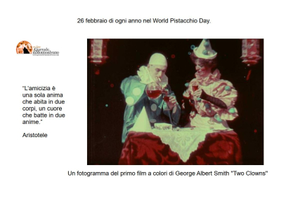 26 febbraio: 1909, proiezione primo film a colori con il Kinemacolor