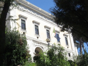 sede del Cnel, Villa Lubin in villa borghese Roma