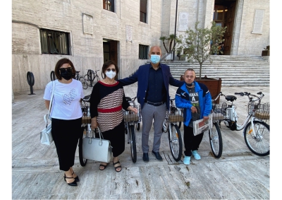 Pescara. Bici a pedalata assistita destinate ai diversamente abili