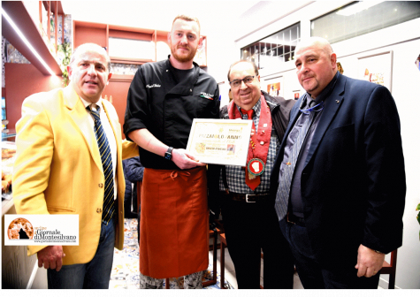 Premio "Pizzaiolo dell’Anno” a  Angelo D’Intino