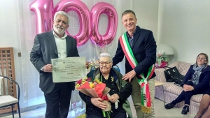 San Giovanni Teatino. I 100 anni di nonna Maria