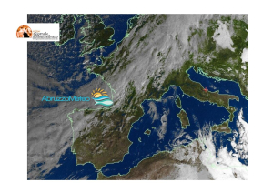 Temperature in aumento, condizioni di tempo stabile, prevalentemente soleggiato