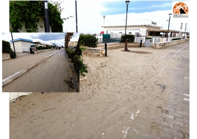 foto scattate sabato pomeriggio lungomare di Montesilvano