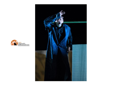 "Aspettando Re Lear": Alessandro Preziosi, con Nando Paone e le opere di Michelangelo Pistoletto