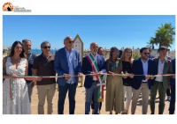 Pescara. Inaugurata questa mattina sulla riviera sud l’ecospiaggia con giardino dunale