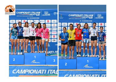 Montesilvano, classificati ai Campionati Italiani Aquathlon Giovanili e della Coppa Italia Triathlon