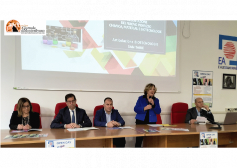 Nuovo indirizzo di Biotecnologie Sanitarie all'I.I.S. Alessandrini di Montesilvano.